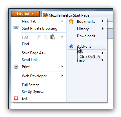 Firefox Bookmark Manager installation